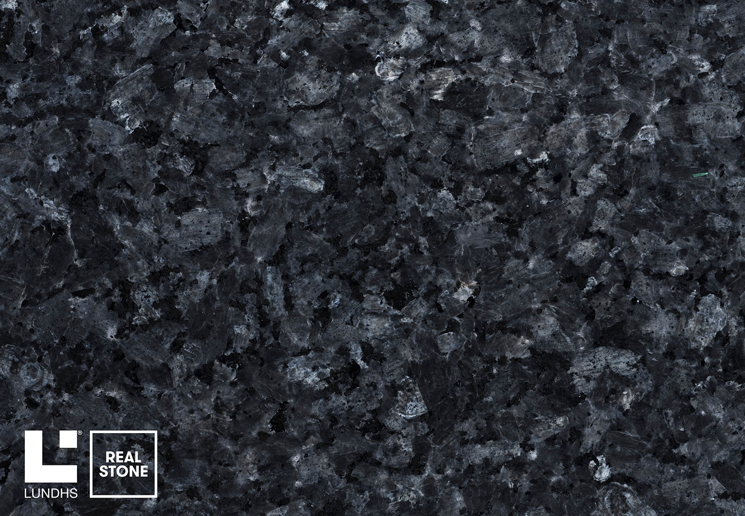 Blue Silk Lundhs Real Stone Scan Granitt